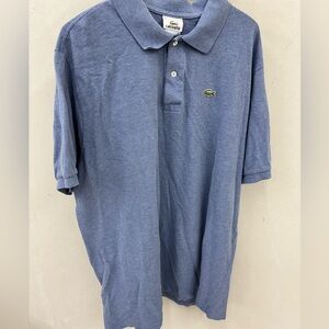 Lacoste Men's Polo in Soft Blue size 8 (3XL)